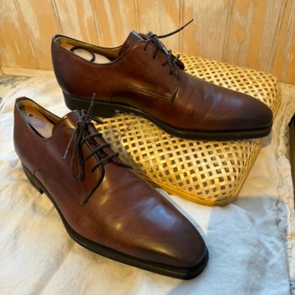 Magnanni premium leather Oxford dress shoes - Picture 4 of 4